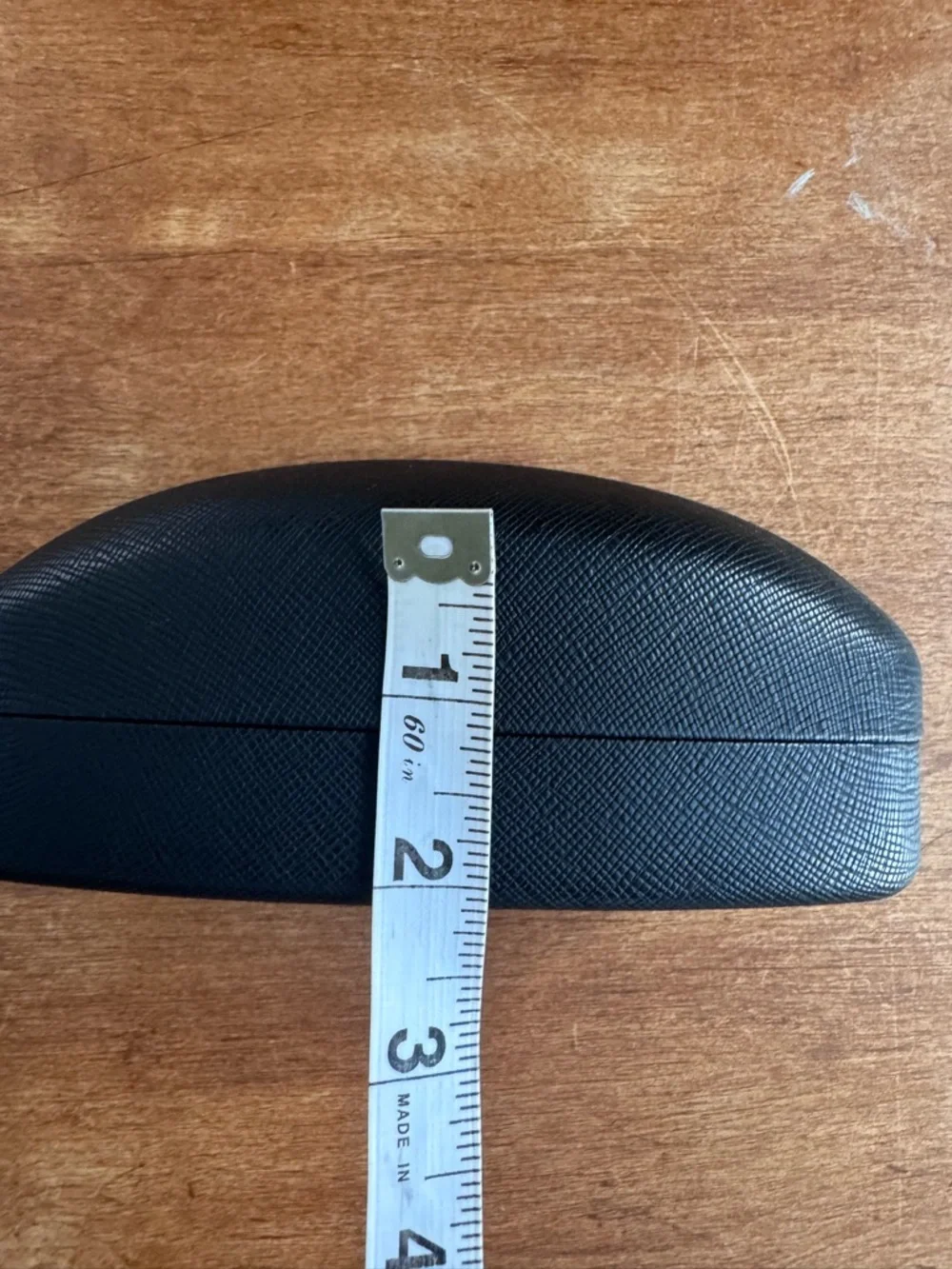 Salvatore Ferragamo Black Textured Eyewear Hard Shell Case